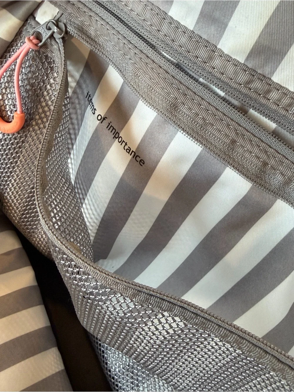 Black Lululemon Gym bag
